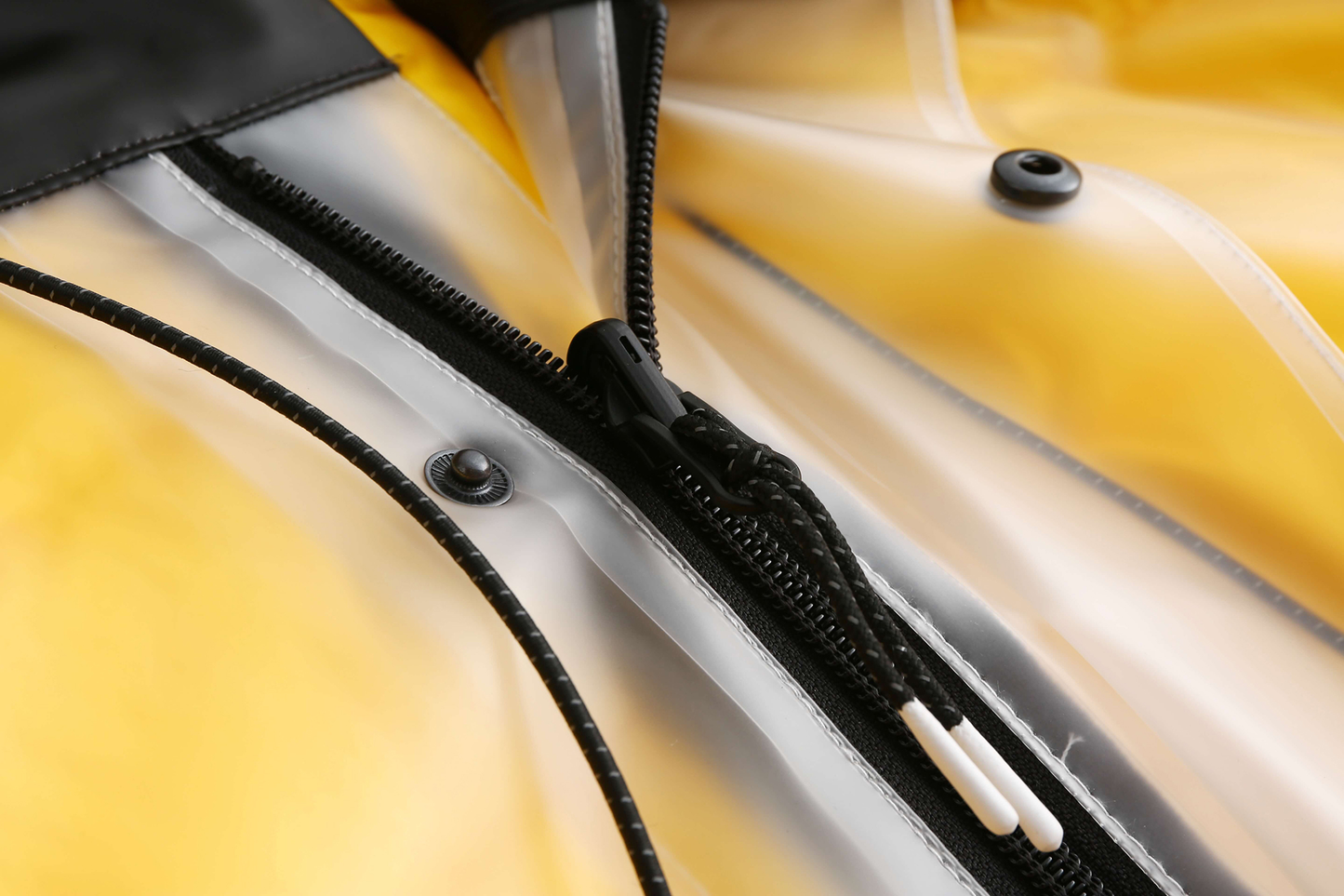 PU Raincoats with Zip Out Puffer Lining