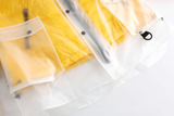 PU Raincoats with Zip Out Puffer Lining