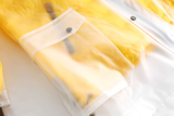 PU Raincoats with Zip Out Puffer Lining