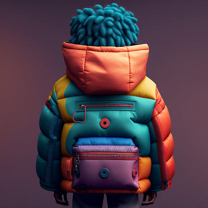 Conceptual 3D Rendered Apparel Design