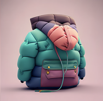 Conceptual 3D Rendered Apparel Design