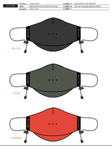Hexagon Ripstop Mask