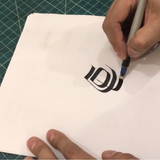 Calligraphy for Embroidered Logo