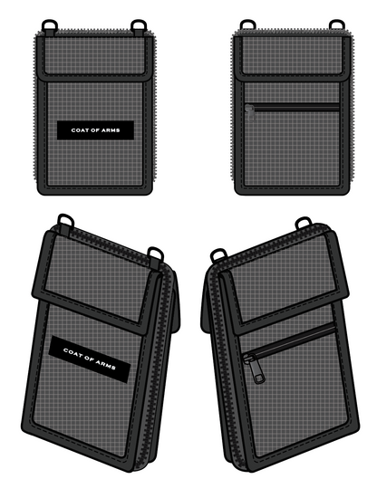 Wallet with Stow Away Shopping BAG