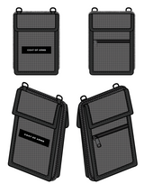Wallet with Stow Away Shopping BAG