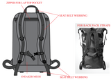 Expandable Roll Top Back Pack