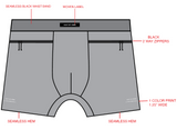 SILVER LINED BOXER BRIEF with Pockets