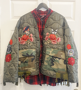Upcylced Vintage Military Liner