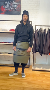 Tech Leather Barista Apron