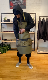 Tech Leather Barista Apron