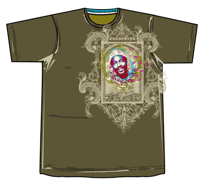 Inverted Screen Printed T-shirt