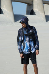 Tie Dyed Transparent Spring WindBreaker