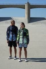 Tie Dyed Transparent Spring WindBreaker