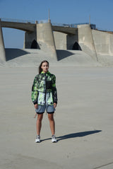 Tie Dyed Transparent Spring WindBreaker