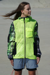 Tie Dyed Transparent Spring WindBreaker