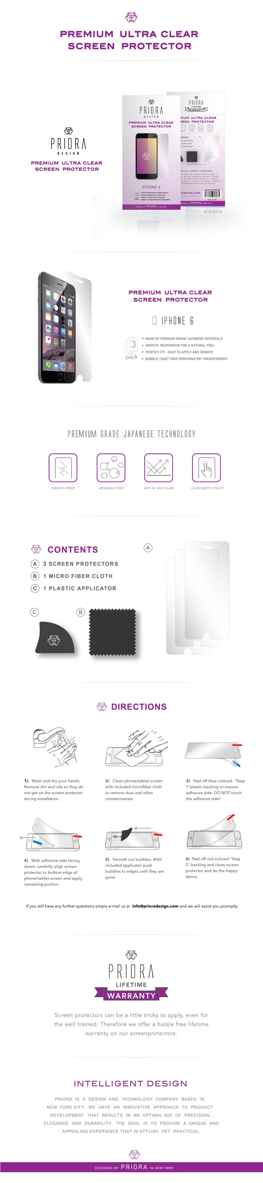 Iphone accessories Packaging and web design
