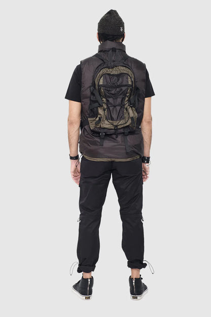 Back Pack with Packable Down Vest