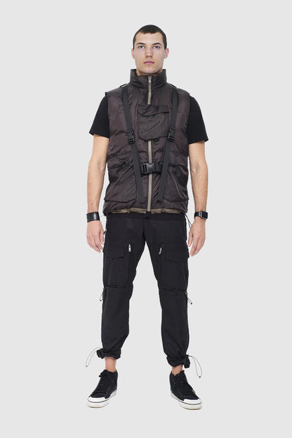 Back Pack with Packable Down Vest